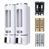 Single/double 500/1000ML Soap Dispenser Wall-Mount Shower Bath Shampoo Dispenser Bathroom Accessories Soap and Gel Dispenser 1