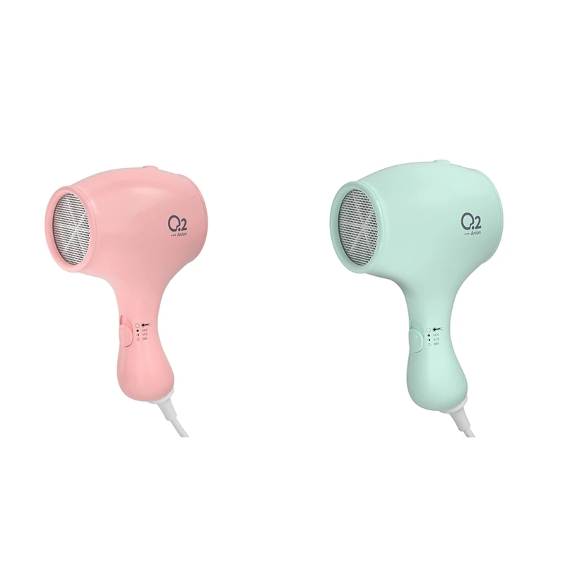 550w Professional Mini Hair Dryer For Kids Low Noise Lightweight Small
