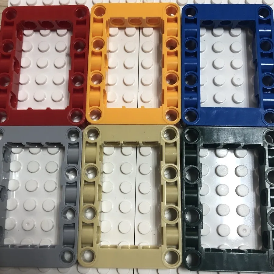 5 Stücke 64179 High-Tech 5x7 Open Center Liftarm Ziegel Spielzeug Für Technische MOC DIY Gebäude Blöcke Kompatibel Kinder Spielzeug – Detail 1