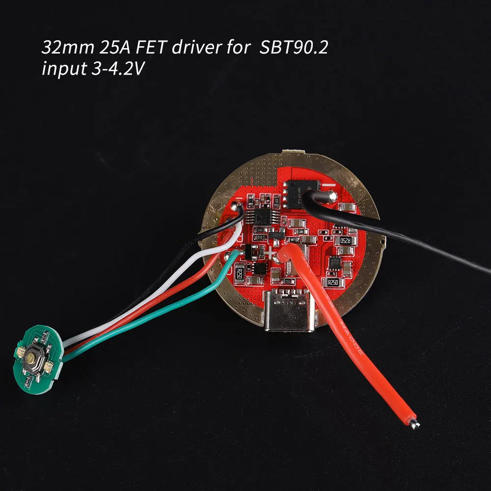 32mm 25A FET driver for SBT90.2 ,input 3-4.2V