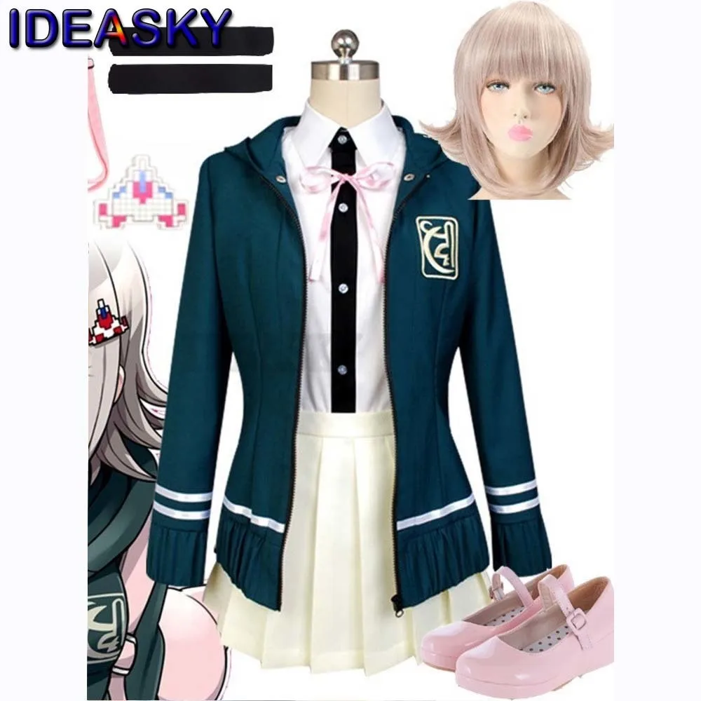 Horquilla Cosplay Chiaki Nanami – Pinza De Pelo De Anime Con Diseño De Danganronpa, Accesorio Para Niñas Y Regalo Para Fans