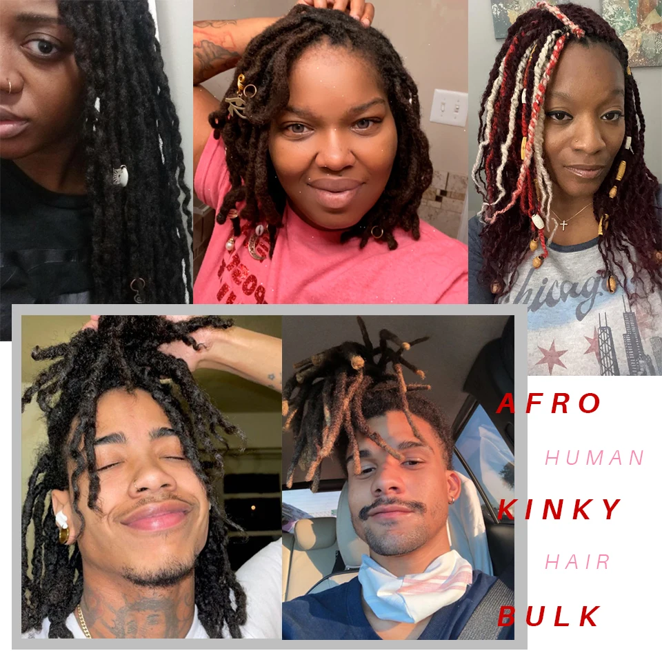 Human Hair Bundles Natural Color Twist Braids for Braiding 1 Pack 50g/pc