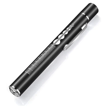 USB Rechargeable Medical Handy Pen Light Mini Nursing Flashlight LED Torch Lamp With Clip Pocket Led Flashlight LED Pocket Torch 5