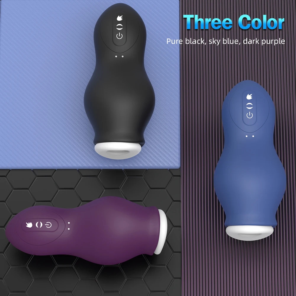 Glans Trainer 12 Vibration Modes Penis Enlarger Low Noise IPX7 Waterproof Endurance For Man Adult Sex Toy 18 Banned Sexmachine