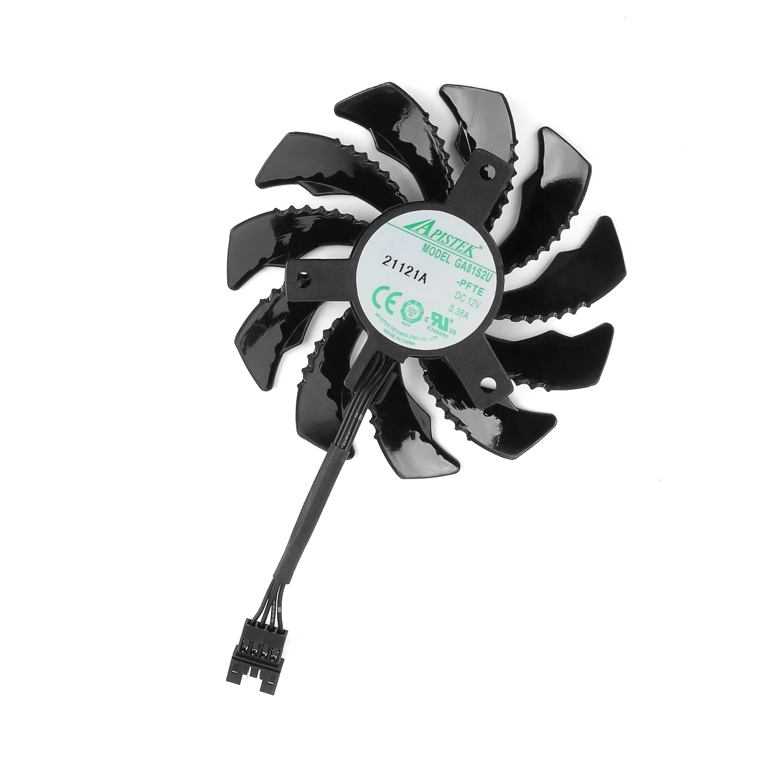 Original Novo 78 mm Substituição do Ventilador Mais Frio para Gigabyte Geforce Rtx 3060 ti rx 6600 6700 xt Placa de Vídeo Vídeo Jogos Refrigeração - Imagem 2