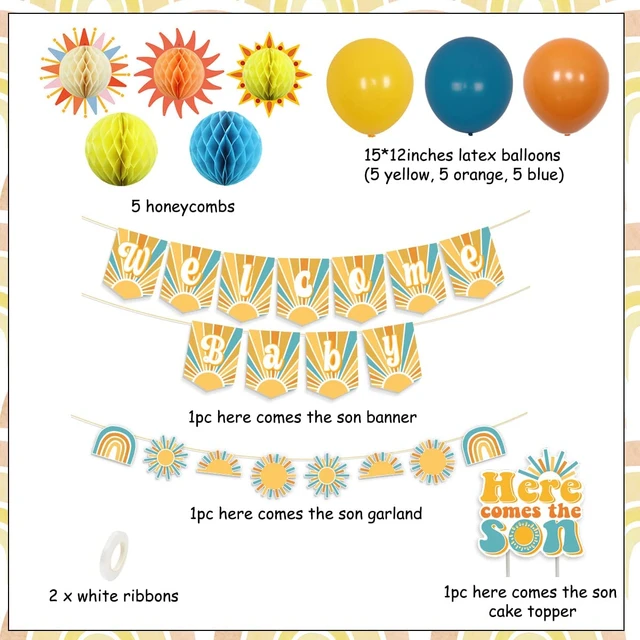 Sunshine Baby Shower Giant Party Banner