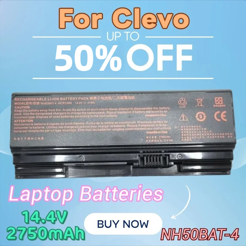 NH50BAT-4 Dành Cho Pin Gigabyte G5 G5 KC GD MD CHO Clevo NH50ED NH50RA NH50RC Sager NP6875 Pin Laptop 14.6v 41wh 27 I.1401744508 NH50BAT-4 Dành Cho Pin Gigabyte G5 G5 KC GD MD CHO Clevo NH50ED NH50RA NH50RC Sager NP6875 Pin Laptop 14.6v 41wh 27 I.1401744508