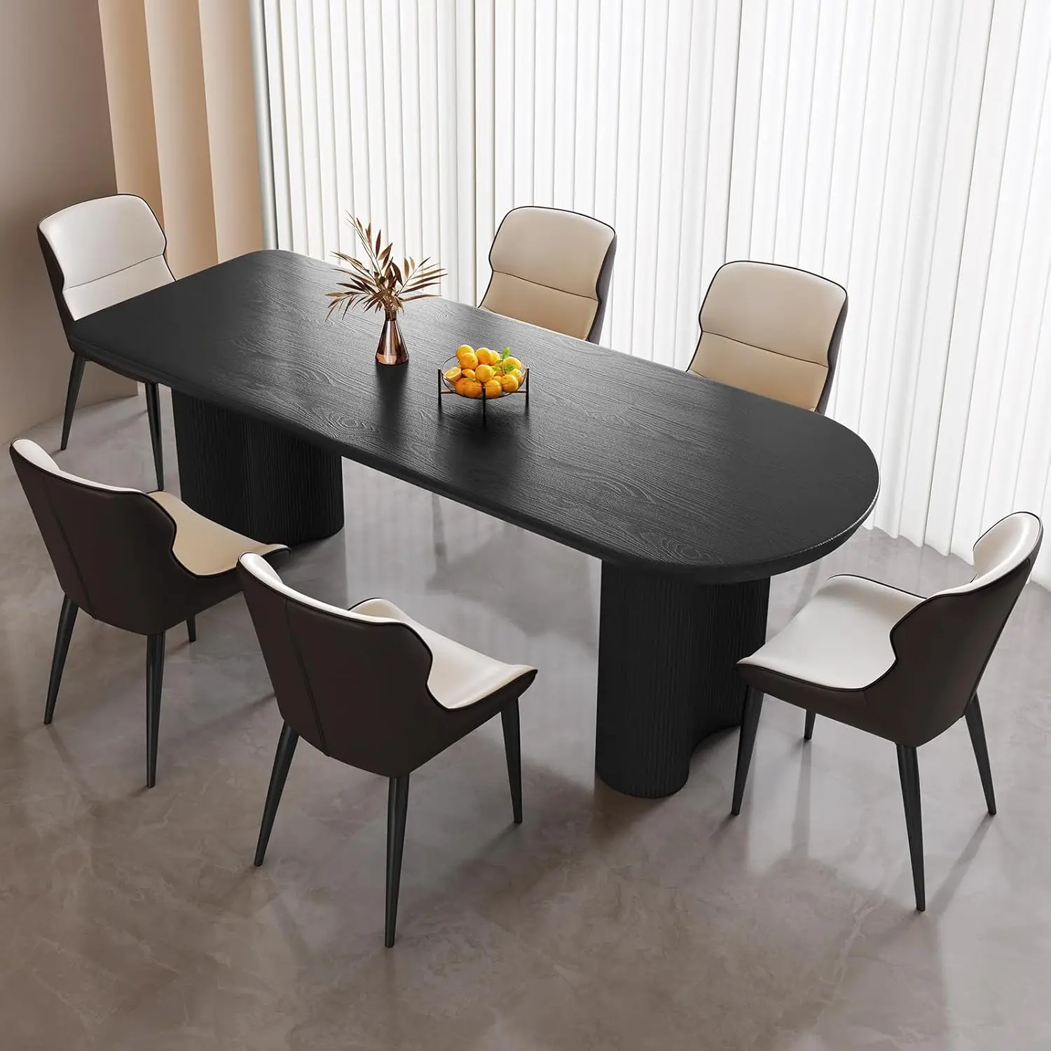 Black-70.86-6 Chairs