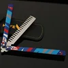 Valorant Weapon Yoru's Stylish Butterfly Comb Melee Game Peripheral 23cm Metal Balisong Trainer Model Weapon Gifts Toys for Boys 4