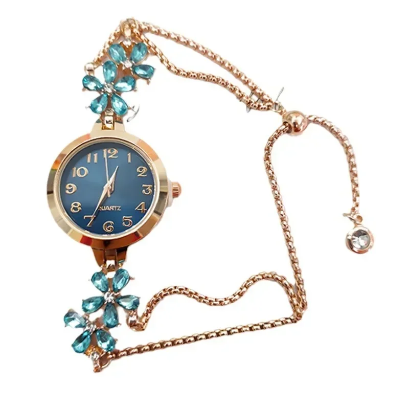 Women Watch Gold Strap Ladies Bracelet Wrist Clock womens quartz watch,womens watch,women watches