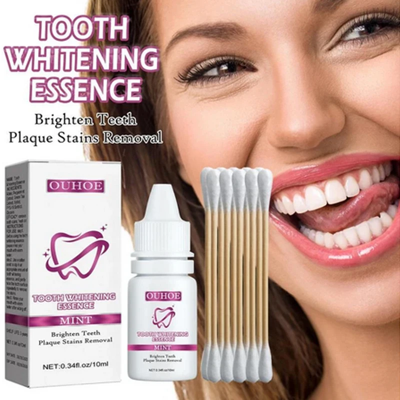

Tooth Brightening Serum Tooth Cleaning Treatment Tooth Stain Removal Tartar Plaque Fresh Breath Beauty Solution Care Portable