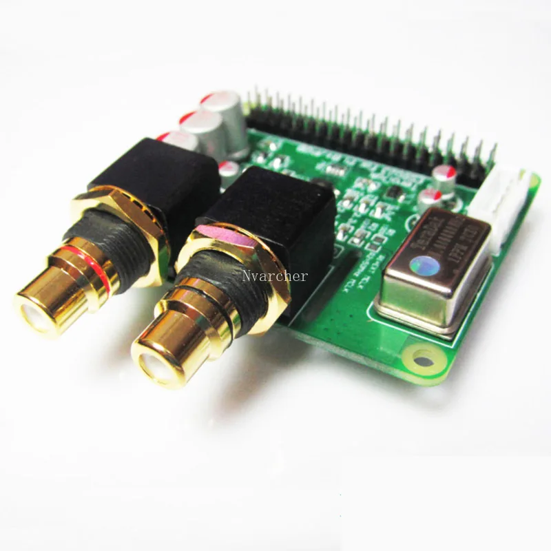 Placa de Expansão I2s Hifi Dac Digital Áudio Placa de Som Decodificar Codificador para Raspberry pi 2b 3b 3b Mais 4b Nvarcher-es9023 - Image 3