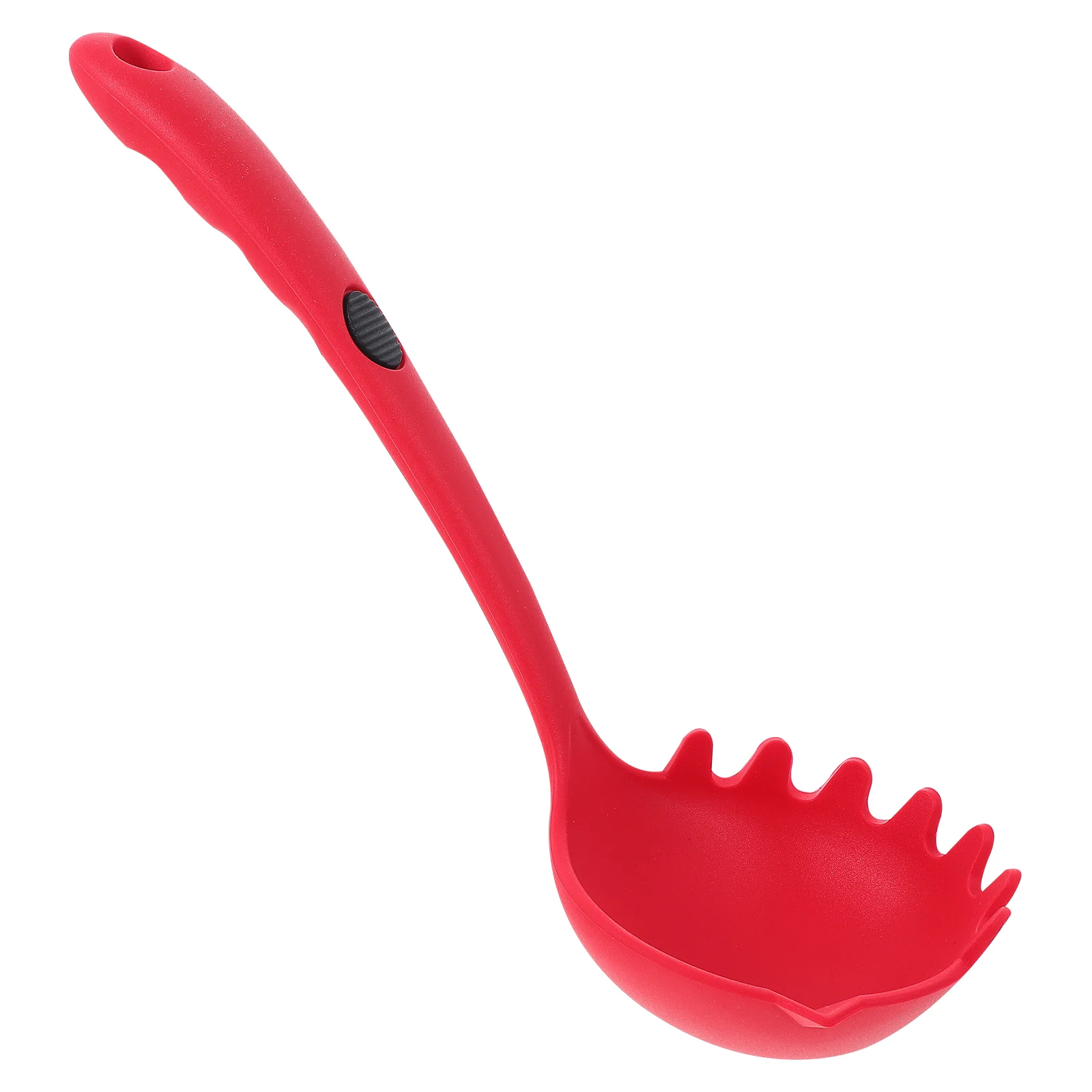 Silicone Kitchenware Practical Noodle Spoon Long Handle Soup Spoon