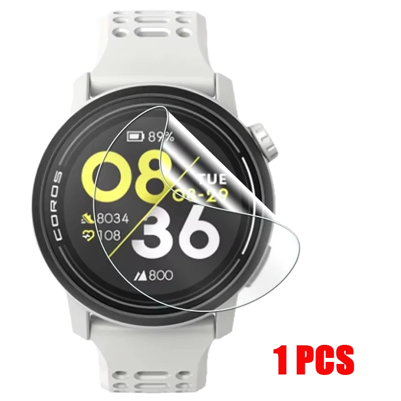 Durable Hydrogel Screen Protector for Smartwatches - Soft, Repairable Film Accessory