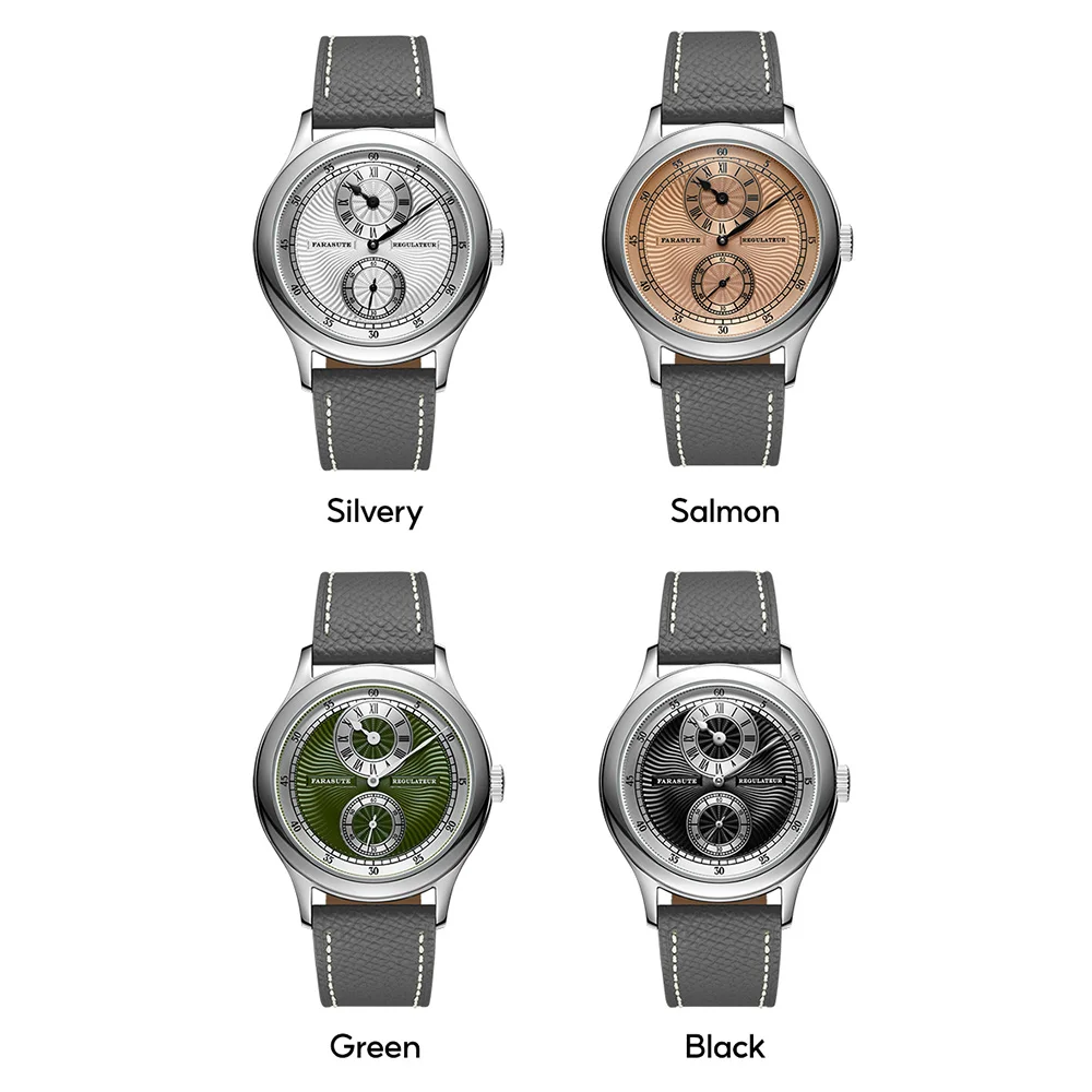 Orologio da uomo alla moda da uomo con rivestimento in vetro zaffiro rivesto in vetro zaffiro nero meccanico con scheletro automatico NH70 da uomo  1511