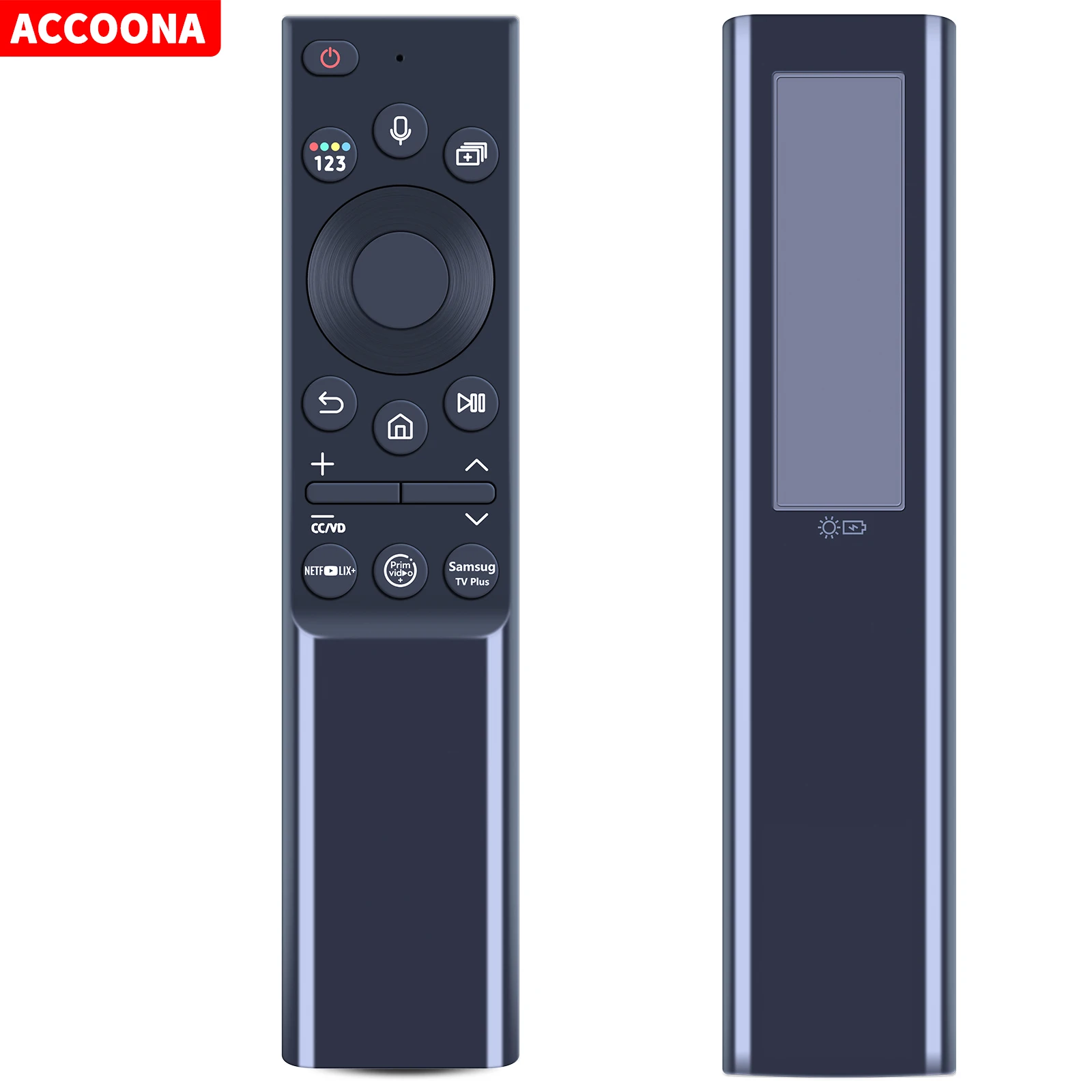QA85QN900 삼성 스마트 TV BN59-01357B BN59-01357A BN59-01364A RMCSPA1EP1 용 오리지널 태양광 충전 음성 리모컨, 신제품