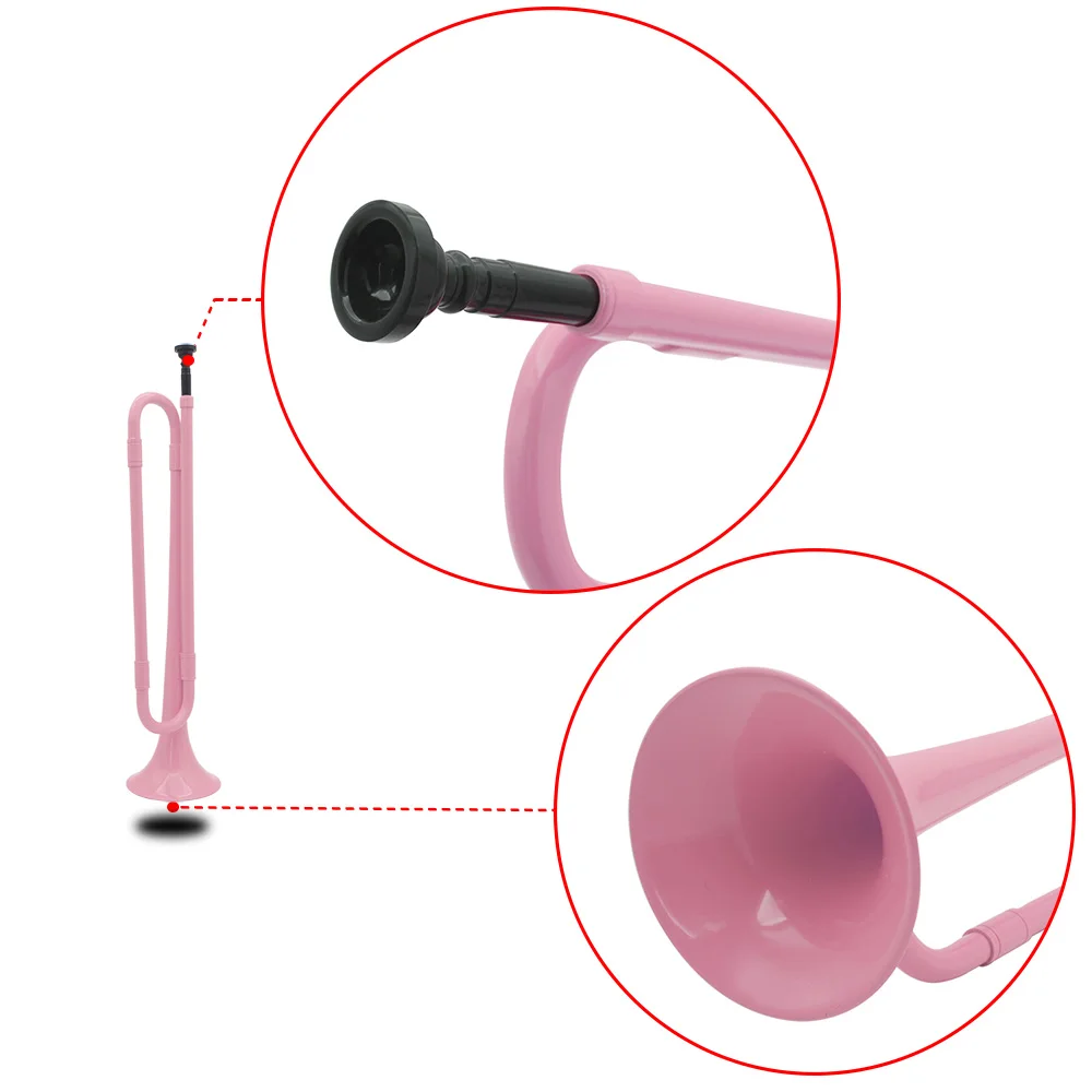Youth Trumpet Bb ABS Plastic Young Pioneers Bugle Call Student Horn Kid Beginner for Brass Musical Instrument Performance Trumpet Instrument