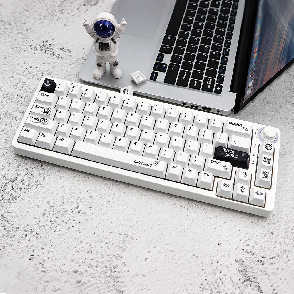 

Колпачок для клавиш с внешним пространством s Cherry Profile PBT, колпачок для клавиш с сублимационной печатью для gk61/64/68/108 GMMK PRO, Механическая игровая клавиатура iso, колпачок для клавиш