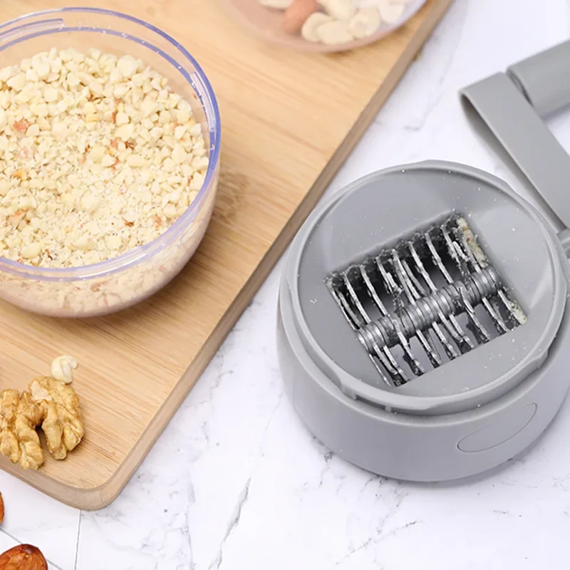 Multifunctional Manual Food Grinder for Nut Garlic Spice Herb Nuts Walnut Groundnut Kitchen Tools