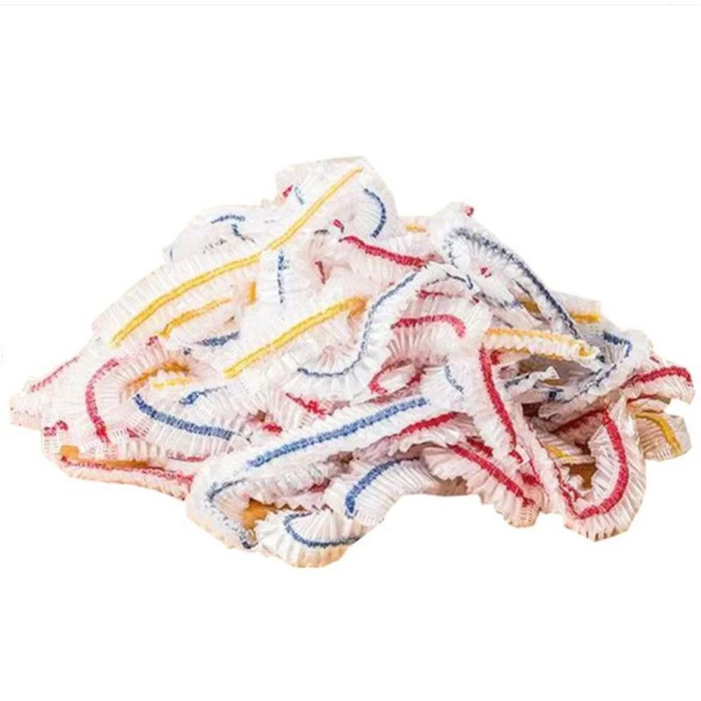 Description Picture 5 of itemPlastic Disposable Food Cover Colorful Elastic Wrap Food Covers Fresh-keeping Lid Plate Kitchen Nylon Packaging Bags Storage Bag