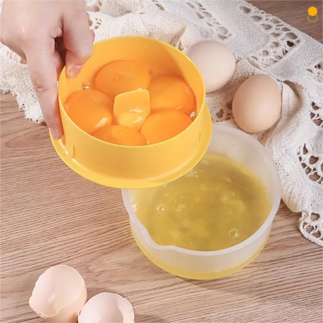 Mathiateur de jaune et de blanc d'œuf, gadgets de cuisine, outils de cuisson, accessoires de grande capacité, 1 pièce 1