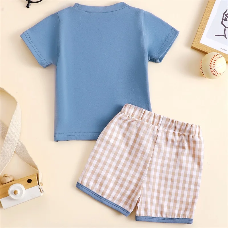 Toddler Baseball Tee & Shorts Set 4
