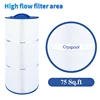 1 PackCryspool Spa Filter Compatible with Caldera 75, C-7375, 1019301, 73531, PCD75N, FC-3964, 75 sq.ftt 3