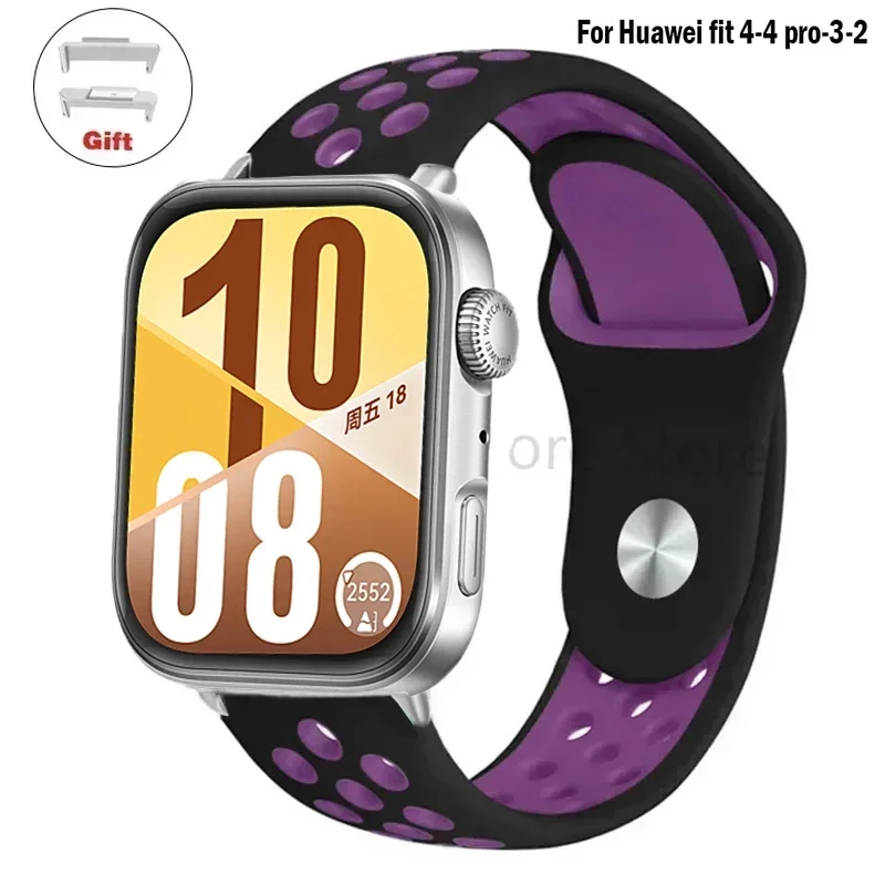 Silicone Sport Band for Huawei Watch Fit - Premium Smartwatch Bracelet Strap