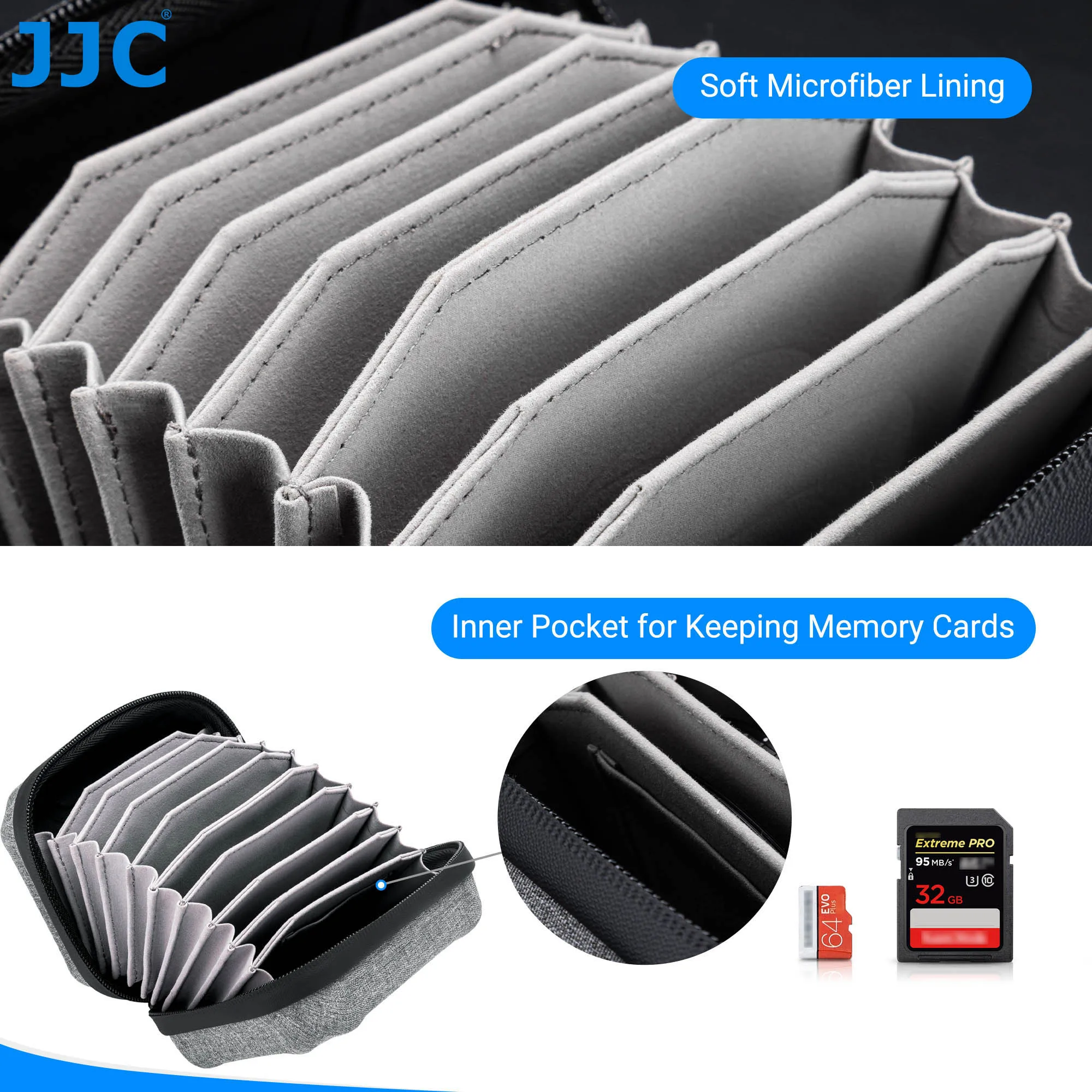 Custodia Per Filtri Obiettivo 6 Pezzi - Nylon Antiurto Per Filtri Rotondi O Quadrati Fino 82mm