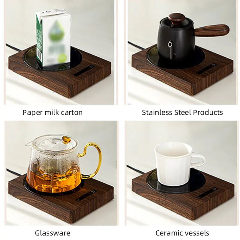 Thermostatic Cup Mat Constant Temperature Coaster Electric Heater Electric Cups Heater Portable Stove 110V 220V