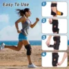 1Pcs Knee Brace Support for arthitis Sport Compression Knee Pad Sleeve for Basketball Volleyball Dance Open Patella Wrap kneepad 5