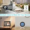 10Pcs Card Display Stand Sturdy Stable Premium Acrylic Sport Card Holder Versatile Use Clear Mini Easel Stand for Challenge Coin 2