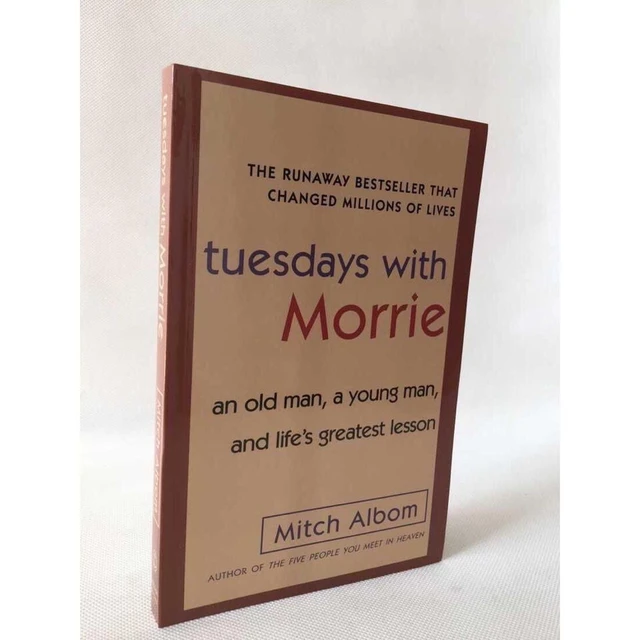 Lessons Tuesdays Morrie, Book Tuesdays Morrie, Great English