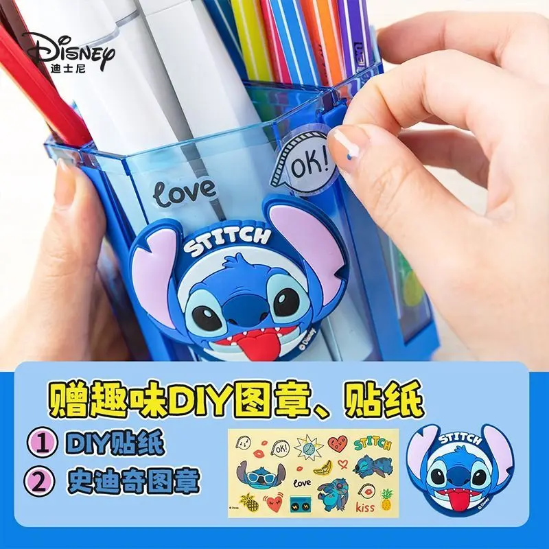 Disney Stitch Kiss triple pencil case