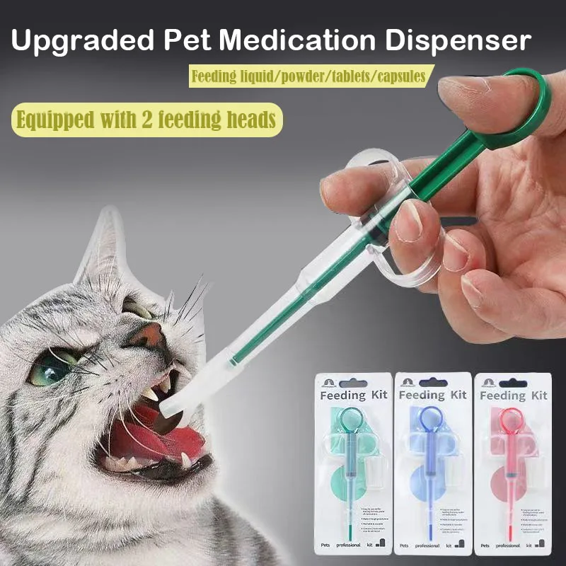 Pet Medicine Feeder Cat Tablet Syringe Feeder Pet Medication