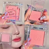 Monochrome Blush Palette Rose Hawthorn Cheek Tint Blusher Powder Natural Face Makeup Matte Peach Rouge Contour Shadow Palette 1
