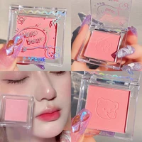 Monochrome Blush Palette Rose Hawthorn Cheek Tint Blusher Powder Natural Face Makeup Matte Peach Rouge Contour Shadow Palette 1