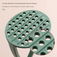 Pressed Potato Masher Ricer Puree Juice Maker Potato Pusher Smooth Mashed Potatoes Crusher Fruit Tools Kitchen 4