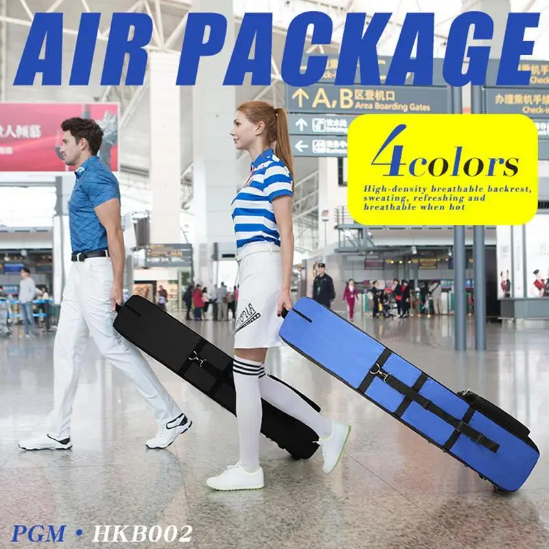 Bolsas de avión de Golf para viajes con rueda, bolsa de aviación plegable grande, práctica, duradera, bolsa de almacenamiento, herramienta de Golf