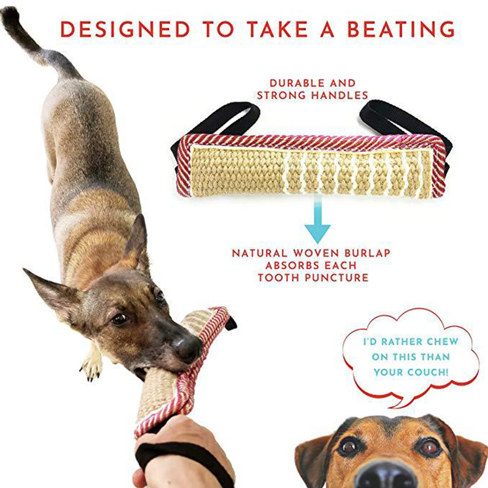 Pet Dog Chew Tug Toys Dogs Teether Bite Pillow Interactive Dogs Rope Toys Safe Teeth Cleaning Chewing Toy Pets Training Supplies 3