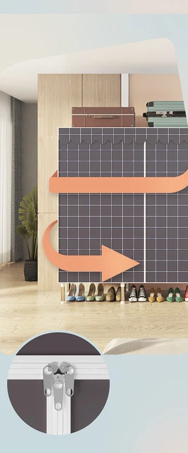 방진, 공간 절약, 스타일리시한 의류 보관 솔루션