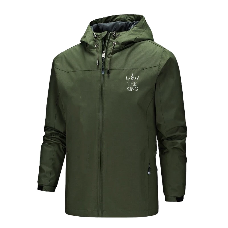 2023 New men's waterproof windproof and breathable jacket men's fashionable outdoor mountaineering and hiking soft shell jacket