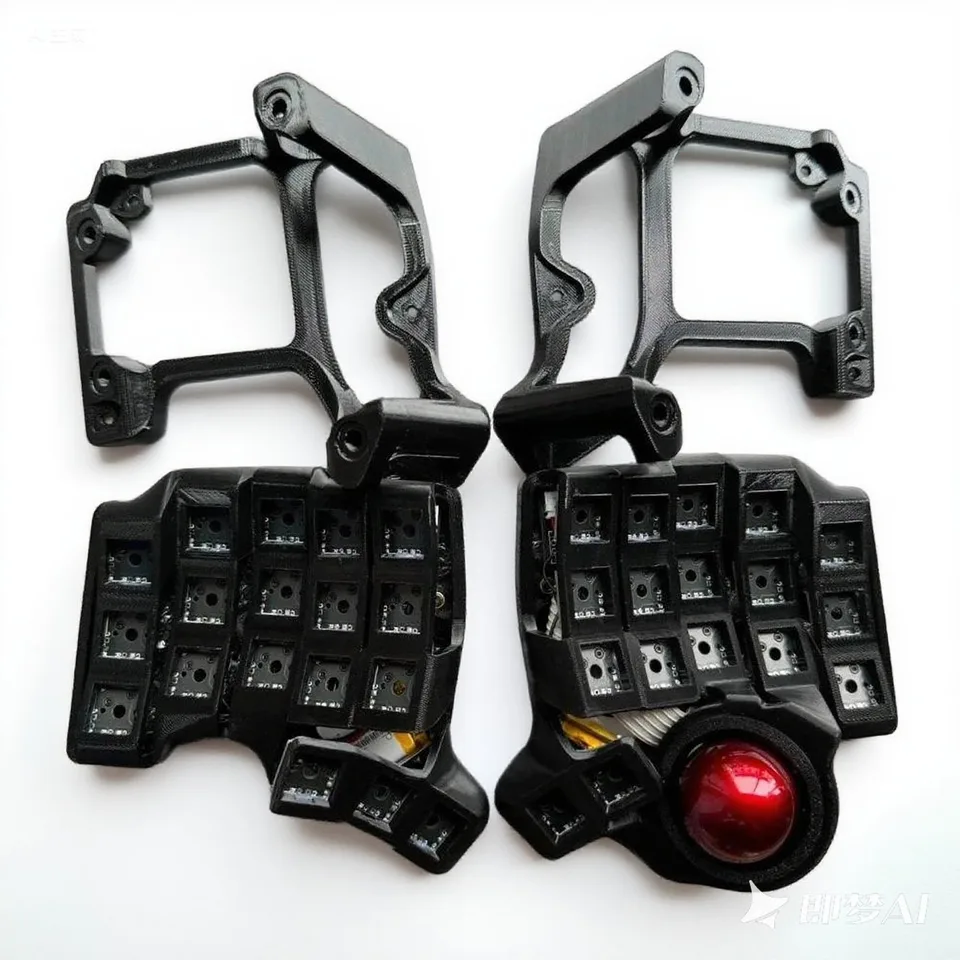 Charybdis Nano スプリット キーボード キット 3x5 カスタム有線