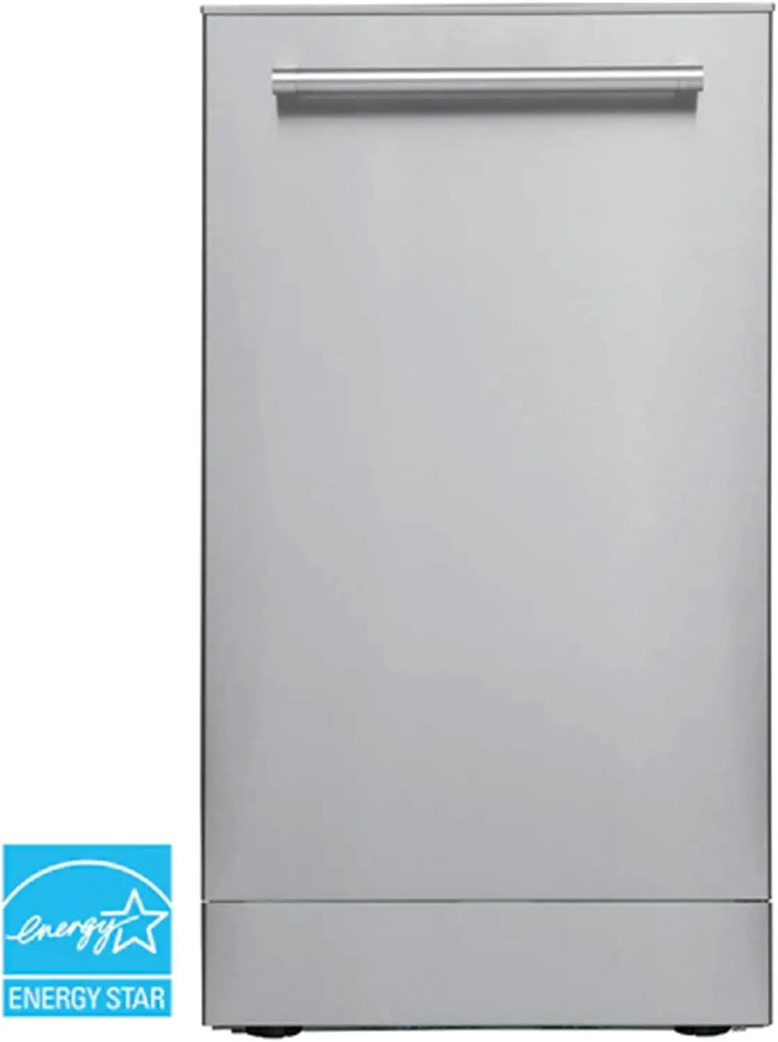 DWT18V3S Dishwasher 18-Inch Built in with 3 Wash Options and 6 Automatic Cycles, Stainless Steel Construction