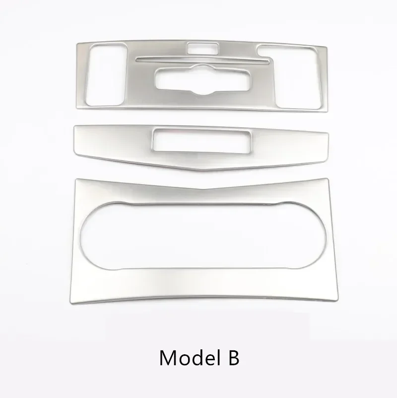 Car Styling Center Console Aria Condizionata CD Pannello di Copertura Trim Per Mercedes Benz Classe C W204 C200 C260 C300 C180 2007-2010 - Image 5