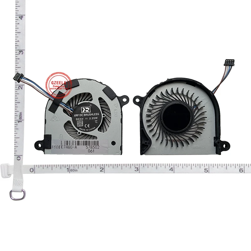 

New Laptop CPU cooling Cooler Fan for DELL Latitude 7480 E7480 P73G E7490 7490 laptop Fan 02T9GV EG50040S1-C910-S9A