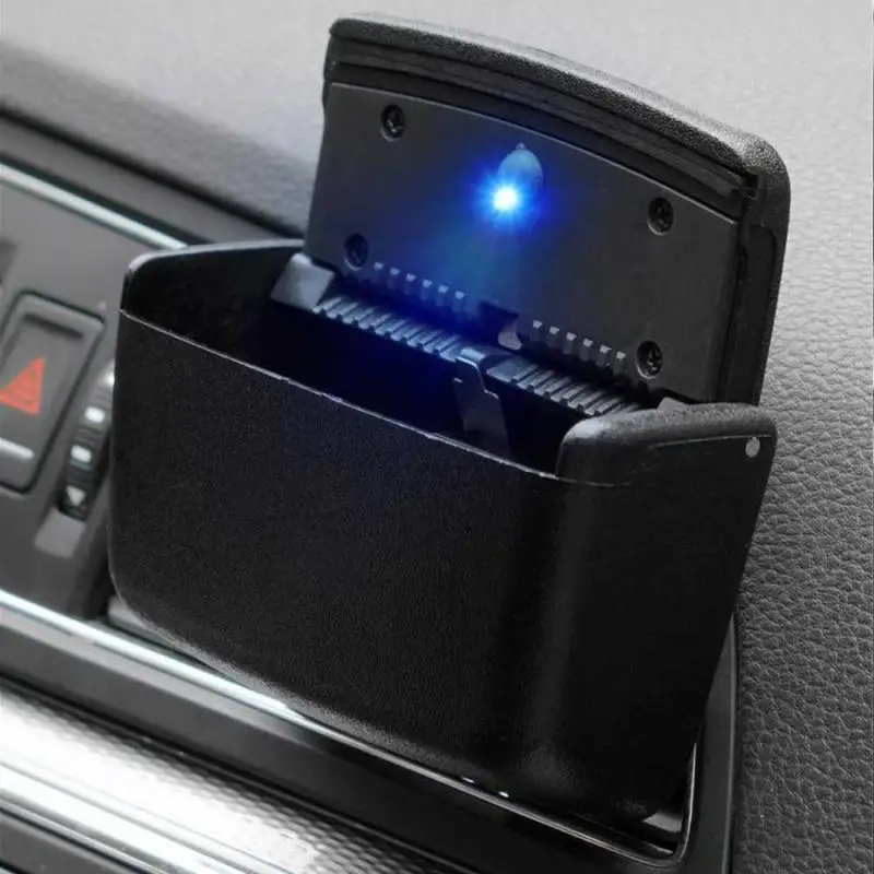 1PC Universal Home Auto Car Air Outlet Ashtray Multiuse LED Cigarette Smoke Remover Car Ashtray Car Cigarette Ash Collector