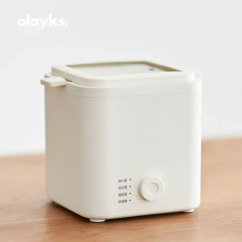 OLAYKS Automatic Power Off Cooking Kitchen Utensils Boil Eggs Tools Cook Home Multifunctional Egg Cooker Small Breakfast Machine egg cooker electric egg cooker