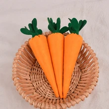 1pc Non Woven Easter Carrots Ornaments for Easter Home Decor DIY Easter Party Decorations Kids DIY Crafts Kids Toy Gift Supplies