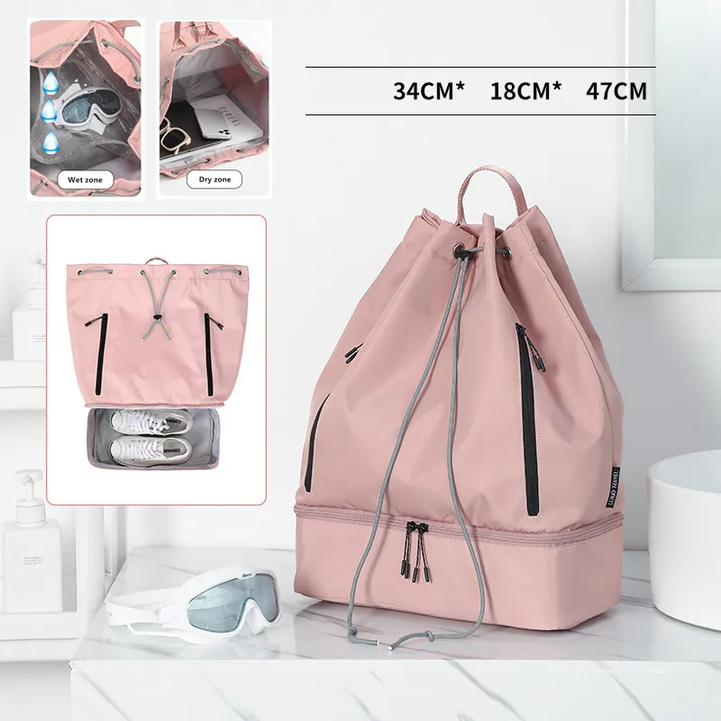 

Swimming Gym Bag Waterproof Supplies Dry Wet Water Pool Pouch Training Fitness Punching Beach Accessories Sports Backpack Beach